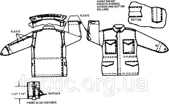 MIL-TEC Куртка полевая "M65" Олива