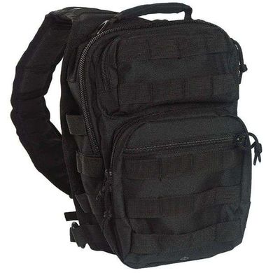 Однолямочный рюкзак тактический MIL-TEC Черный