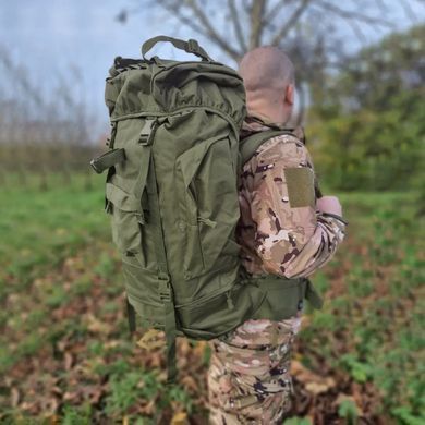 Рюкзак полевой с рамой 75L Olive