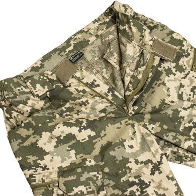 Боевые штаны с наколенниками Vik-Tailor G5 ММ-14 (пиксель ВСУ), Пиксель, 50
