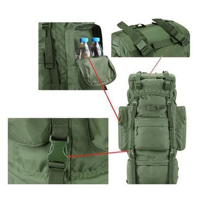 Рюкзак полевой с рамой 75L Olive