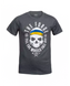 Футболка "5.11 THE FORGE UKRAINIAN FLAG TEE" (лимитированная серия) CHARCOAL HEATHER, Wolf Grey, S
