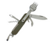 Кишеньковий столовий набір Pocket Knife, fork and spoon OD green Олива
