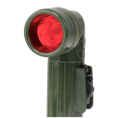 Тактический фонарь MIL-TEC Medium Anglehead Flashlight Olive