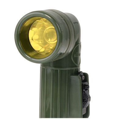 Тактический фонарь MIL-TEC Medium Anglehead Flashlight Olive