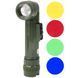 Тактический фонарь MIL-TEC Medium Anglehead Flashlight Olive