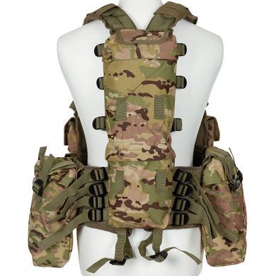 Жилет разгрузочный MFH Tactical Vest Мультикам, Multicam
