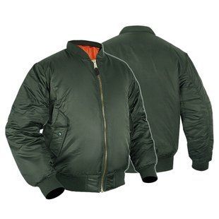 Куртка Бомбер льотна US BASIC MA1&reg; FLIGHT JACKET Оливкова, Olive, M