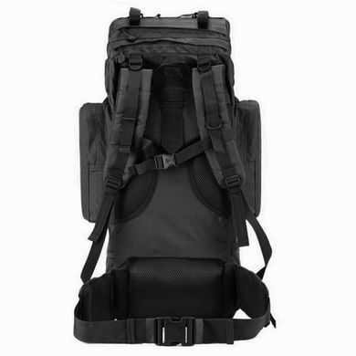 Рюкзак полевой с рамой 75L Black