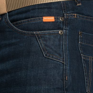 Джинси PENTAGON ROGUE JEANS Синій, Темно-синій, 33/30