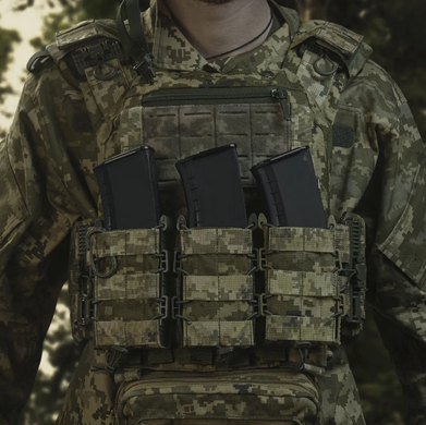 Підсумок для 1-го магазину АК з жорстками вставками ММ-14 (Український піксель), Піксель