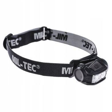 Ліхтар налобний MIL-TEC LED 4-Colour Headlight Black