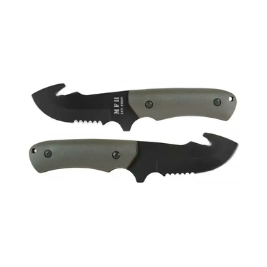 Туристический набор ножей MFH Knife Set with LED, Olive
