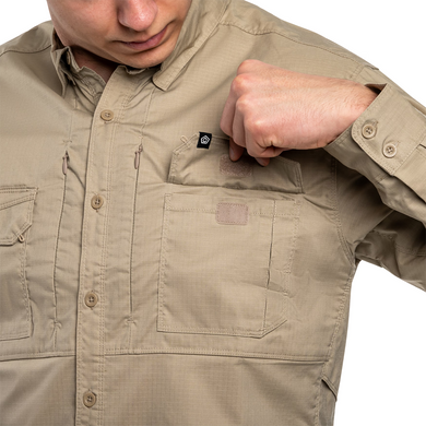 Рубашка Pentagon Plato Long Sleeve - Khaki, Khaki, L