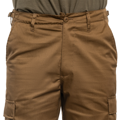 Штани польові MFH US BDU Combat Pants Темний койот, Темний койот, L