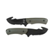 Туристический набор ножей MFH Knife Set with LED, Olive