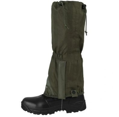 Гамаші водонепроникні MIL-TEC Pro Gaiters Olive зі стальним тросом