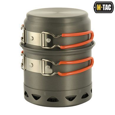M-TAC НАБІР ПОСУДУ ІНДИВІДУАЛЬНИЙ ПІД ПАЛЬНИК, Black