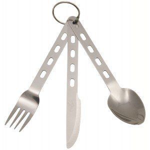 Столовий набір 3 елементи Cutlery Set, "Extra light", 3-part, Stainless Steel Нржавійка, Сріблястий
