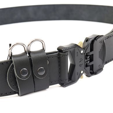 Ремінь Cobra Tactical Belt Шкіряний - Black, Black