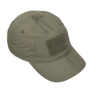 Бейсболка Helikon Folding PolyCotton Rip-Stop - Olive Green