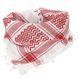 Шарф арафатка (Шемаг) SHEMAGH SCARF WHITE/RED Белый/Красный