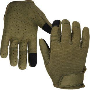 Рукавиці сенсорні MIL-TEC Combat Touch Оливкові, Olive, S