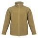 Куртка с липучками для шевронов Vik-Tailor SoftShell Coyote, Coyote, 44