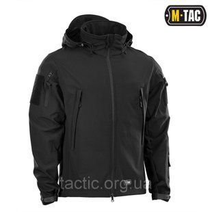 M-TAC КУРТКА SOFT SHELL BLACK
