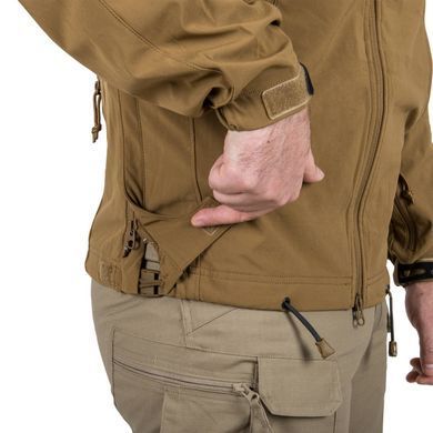 Куртка Helikon Cougar Softshell Windblocker QSA HID, Coyote, M