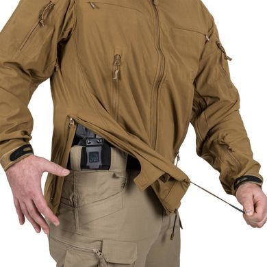 Куртка Helikon Cougar Softshell Windblocker QSA HID, Coyote, M
