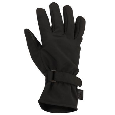 Перчатки сенсорные MFH SoftShell Черные, Black, S