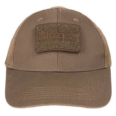 Бейсболка MIL-TEC Net Baseball Cap Coyote з сіткою