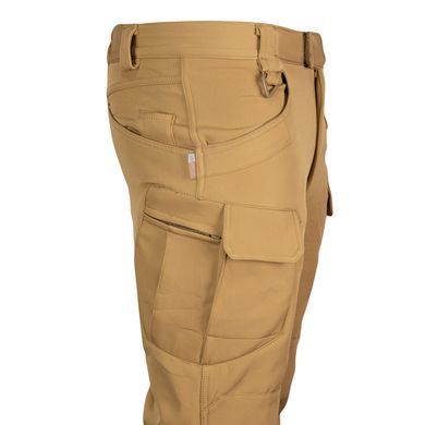 Тактичні штани утеплені SoftShell Coyote, Coyote, S