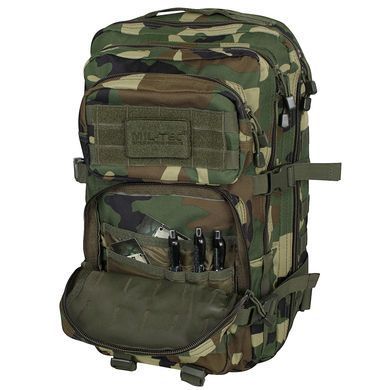 Рюкзак тактический большой MIL-TEC US Assault Large 36L Woodland