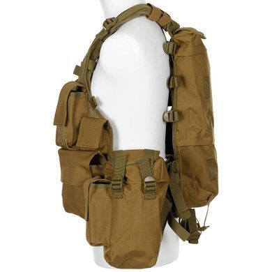 Жилет розвантажувальний MFH Tactical Vest Койот, Coyote