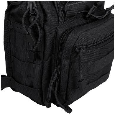 Single-strap backpack MFH Shoulder Bag Black