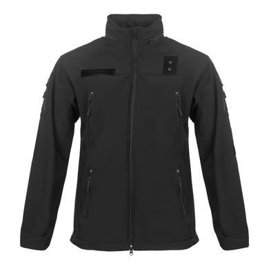Куртка Vik-Tailor SoftShell с липучками для шевронов, Black, 44