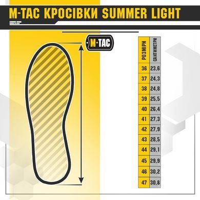 Кросівки M-TAC summer light dark olive 37