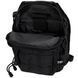 Single-strap backpack MFH Shoulder Bag Black