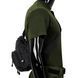 Single-strap backpack MFH Shoulder Bag Black