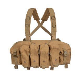 Розвантажувальна система Chest Rig 6 кишень , Coyote