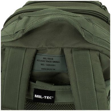 Рюкзак Mil-Tec Small Assault Pack 20 л, Olive