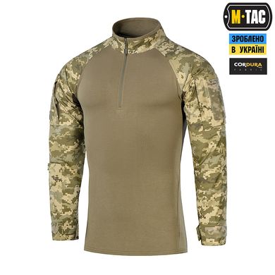 Рубашка боевая тактическая демисезонная М-ТАК убакс ММ-14 пиксель ВСУ