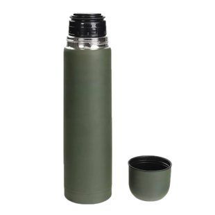 Армейский стальной термос MIL-TEC 1 л, Olive