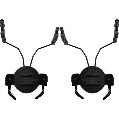 Адаптер для навушників на шолом Headset Bracket Black Чорний, Black