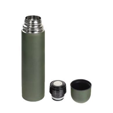 Армейский стальной термос MIL-TEC 1 л, Olive