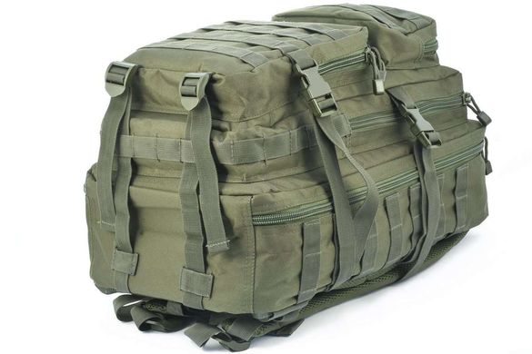 Рюкзак тактичний армійський чоловічий MIL-TEC 40 літрів Оліва