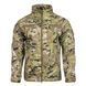 Куртка с липучками для шевронов Vik-Tailor SoftShell, MultiCam, 46