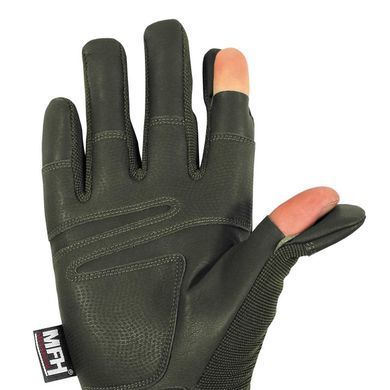 Перчатки MFH Tactical Gloves Mission - Olive, Olive, M